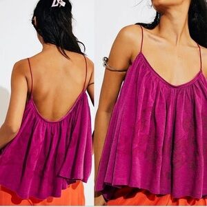 Free People On The Clouds Flowy Swing Tank, size medium